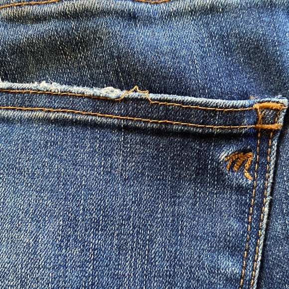 Madewell 10” High-Rise Skinny Button-Fly Jeans - 26 - Picture 4 of 9